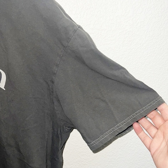 Pac Sun Women’s Oversized “Mercury In Retrograde” Gray And White Graphic Tee - Picture 3 of 7